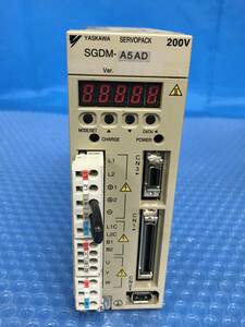 [CK15733] YASKAWA SERVOPACK 200V SGDM-A5AD 動作保証