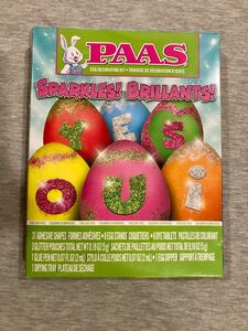 イースターエッグ　色付けキット　スパークリング　PAAS Egg Decorating Kit キラキラエッグ　新品未開封