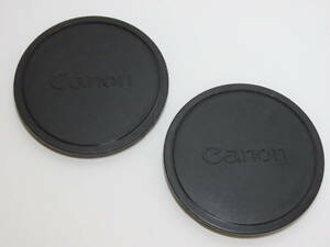 Canon Body Cap (Slip-on type, for FD mount camera body) キャノン ボディー キャップ ２個