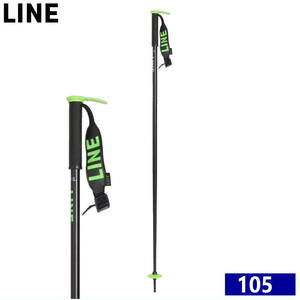 [110cm]23 LINE HAIRPIN ライン ヘアピン スキー ポール ストック 22-23 日本正規品