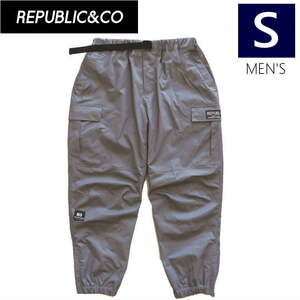 ○ REPUBLIC 7TH CHAMBER CARGO PNT 7c Gray Sサイズ メンズ スノーボード スキー パンツ PANT スポーツMIX 22-23 日本正規品