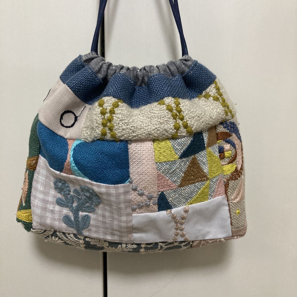 クーポン利用 handmade∞ミナペルホネン anemone*n マチ付きポーチ S