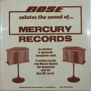 ◆V.A./BOSE SALUTES THE SOUND OF MERCURY RECORDS (US LP/Not For Sale/Sealed) -London Symphony Orchestra