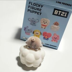 SHOOKY フロッキーフィギュアパペット BT21 おまけ付き