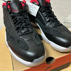 NIKE AIR JORDAN 11 LOW IE ジョーダン11 ロー ブレッド 黒 赤 919712 023 28cm 