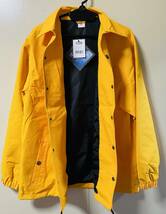 ☆即決☆未使用品☆HOLIDAY COACH JACKET YELLOW Mサイズ ホリディ撥水5千mm 撥水コーチジャケットイエロー春ゲレンデ人気のデザイン45%OFF_画像3