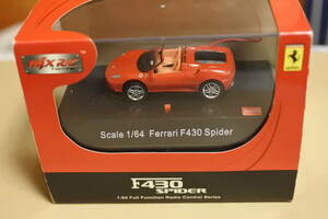 1/64 Ferrari F430 Spider red unused unopened full function radio control series 