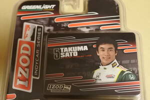 グリーンライト　インディカー・シリーズ　IZOD　TAKUMA・SATO　未使用未開封　