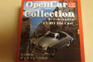 1/87 Welly open car collection Porsche 356B black unused goods 