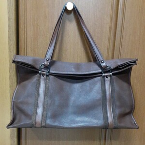  made in Japan wild Swanz leather tote bag dense brown Editor -