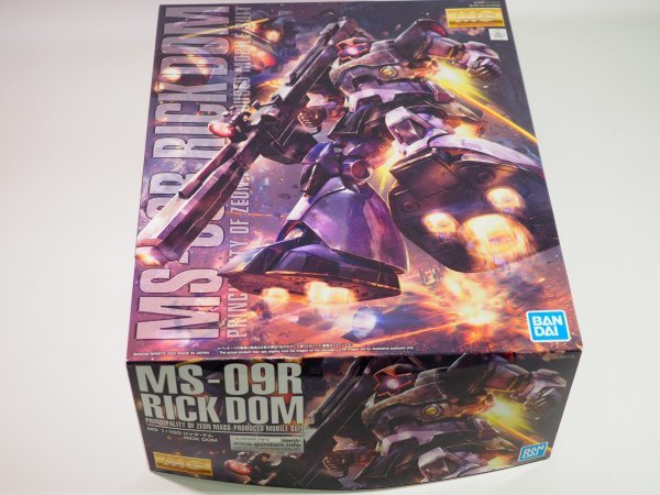 BANDAI MG 1/100 機動戦士ガンダム MS-09R リック・ドム オークション