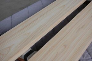 桧　ヒノキ（東農檜）2本で7300円 角材 材木 木材 新品 8年乾燥
