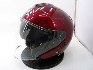 [ бесплатная доставка ]SHOEI Shoei J-Cruise J круиз wine red XS размер внутренний козырек шлем 