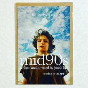 布 ポスター「mid90s ミッドナインティーズ　スケートボード映画」