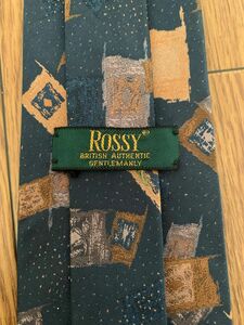 ROSSY シルクネクタイ　中古品