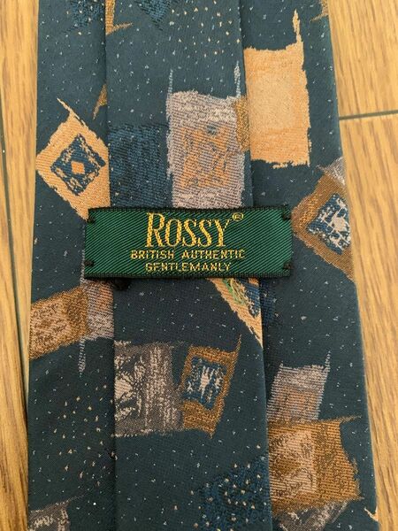 ROSSY シルクネクタイ　中古品