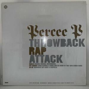 Hip Hop 12 - Percee P - Throwback Rap Attack - Stones Throw - VG+ - シュリンク付