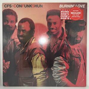 Funk Soul LP - Con Funk Shun - Burnin' Love - Mercury - VG+ - シュリンク付