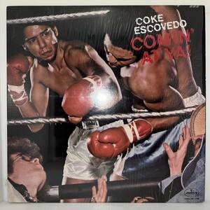 Funk Soul LP - Coke Escovedo - Comin' At Ya! - Mercury - NM - シュリンク付 - ⑩