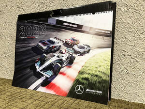 ☆非売品☆ mercedes-benz メルセデスベンツ AMG 大判 カレンダー 2023 壁掛け MOTORSPORT CALENDAR コレクター品 レア 希少