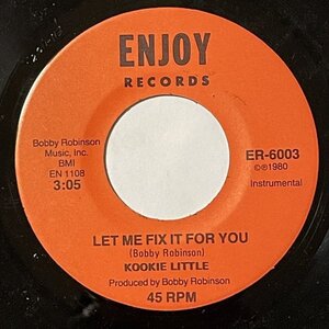 Kookie Little - Let Me Fix It For You - Enjoy ■ funk disco 45