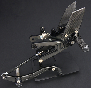 CBR1000RR-R SP 2020- SC82 3D Carbonバックステップ rearsets shifter OK Black