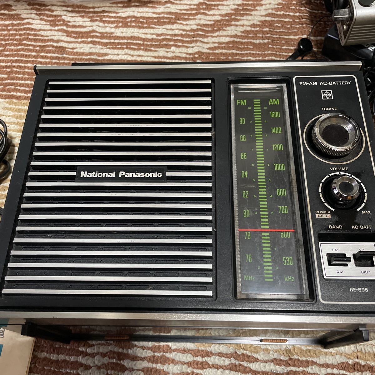 ヤフオク! -ナショナル レトロ ラジオの中古品・新品・未使用品一覧