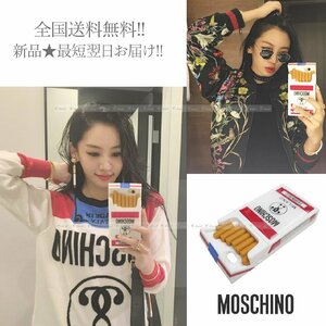 C767... MOSCHINO モスキーノ iPhone 6 ケース スマホ 携帯 ロゴ ユニセックス メンズ レディース 新品 ★ タバコ