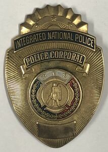  Police badge police badge Philippines INTEGRATED NATIONAL POLICE