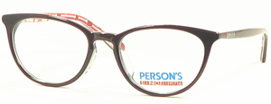 【PERSONS】パーソンズ　personsボストンメガネ　 PS-3003-2　セルメガネフレーム 