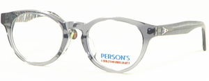 【PERSONS】パーソンズ　personsボストンメガネ　 PS-3002-3　セルメガネフレーム 