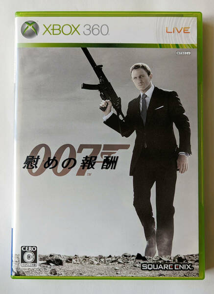 007 慰めの報酬 JAMES BOND QUANTUM OF SOLACE ★ XBOX 360