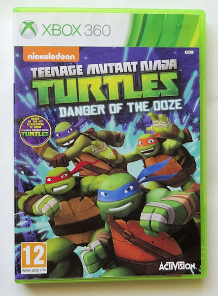 タートルズ：デンジャー・オブ・ジ・ウーズ TMNT NINJA TURTLES DANGER OF THE OOZE EU版 ★ XBOX 360