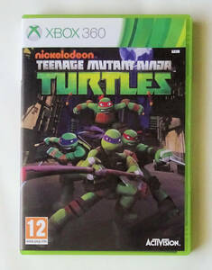 タートルズ：ティーンエイジミュータントニンジャタートルズ TMNT TEENAGE MUTANT NINJA TURTLES EU版 ★ XBOX 360