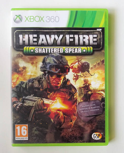 ヘビーファイア シャッタードスピア HEAVY FIRE SHATTERED SPEAR EU版 ★ XBOX 360