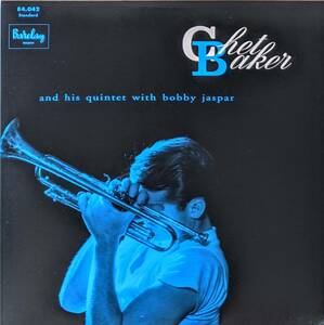 Chet Baker チェット・ベイカー And His Quintet With Bobby Jaspar ボビー・ジャスパー 限定リマスター再発アナログ・レコード