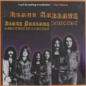 Black Sabbath ブラックサバス - Sabotage In Concert 1,000枚限定10インチ二枚組パープル・スプラッター・カラー・アナログ・レコード