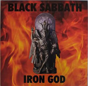 Black Sabbath ブラック・サバス With Rob Halford - Iron God 限定オレンジ・カラー・アナログ・レコード