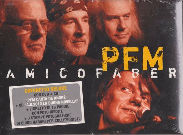 Premiata Forneria Marconi (P.F.M., Fabrizio De Andre) - Amico Faber PAL方式DVD付限定二枚組CDセット