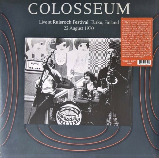 Colosseum コロシアム - Live At Ruisrock Festival, Turku, Finland 22 August 1970 限定リマスター再発アナログ・レコード