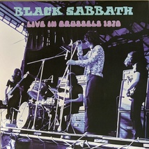 Black Sabbath ブラック・サバス - Live In Brussels 1970　限定アナログ・レコード_画像1