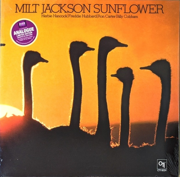 Milt Jackson ミルト・ジャクソン - Sunflower 限定リマスター再発Audiophileアナログ・レコード