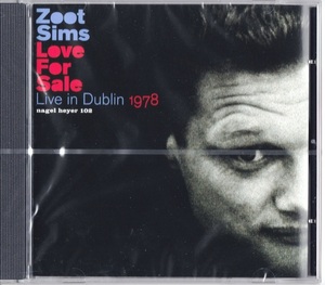 Zoot Sims ズート・シムス - Love For Sale Live In Dublin 1978 CD