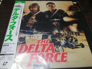 d デルタフォース　レーザーディスク　チャック・ノリス　リー・マービン　delta force レア盤