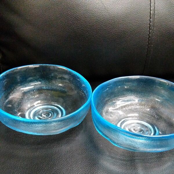 お皿　2個　ガラス皿