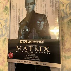 ★新品未開封★スチールブック&スチールBOX★4k ultra HD & blu-ray★マトリックス　4-film deja vu collection ★日本語あり★