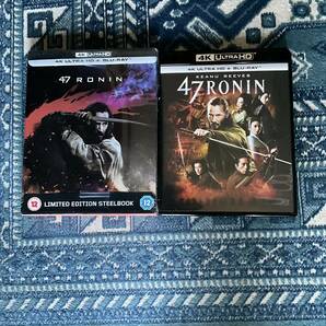 ◆◆新品未使用◆◆4k ultra HD & blu-ray◆◆47RONIN◆◆キアヌ・リーブスのハリウッド版忠臣蔵、赤穂浪士ハイパーエンターテイメント