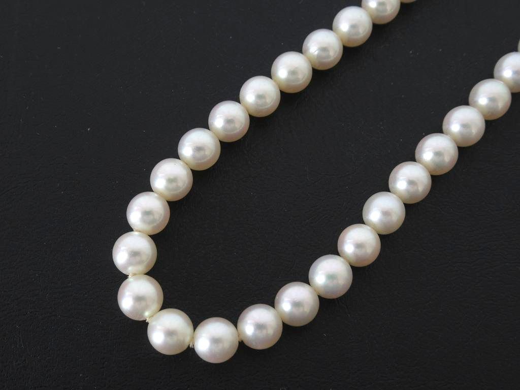 ヤフオク! -「ミキモト シルバーネックレス mikimoto」の落札相場