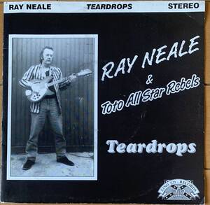 EP、ロカビリー、Ray Neale & Toto All Star Rebels、Teardrops、1994年、King Ed Records、テッズ、ネオロカ、7inch、