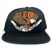 リブ トゥ ライド ライド トゥ リブ ビンテージ キャップ ブラック LIVE TO RIDE RIDE TO LIVE Vintage Cap Black_画像2